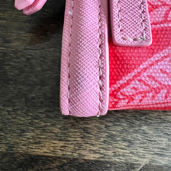 Spartina 449 Deufuskie Island Red Pink Floral Print Wallet Clutch - Picture 12 of 13